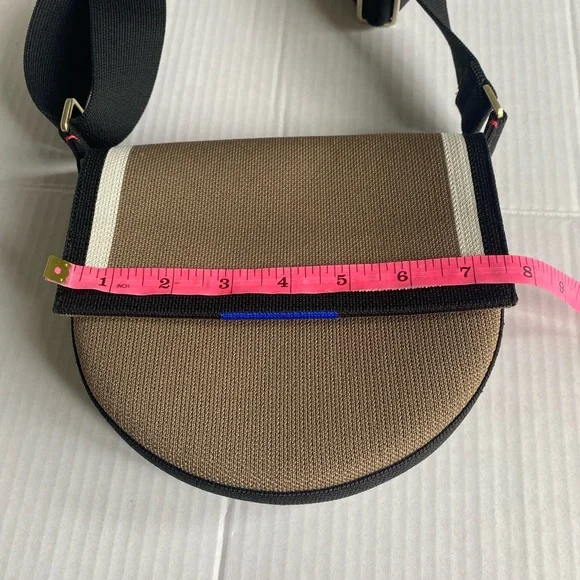 Rothy's Tan and Black Crossbody Bag - Picture 3 of 8